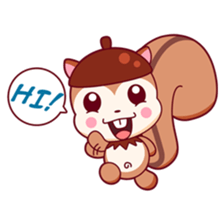 Cherie the chipmunk sticker #4952806