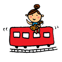 Ukulele Girl and P Nappuru kun sticker #4953217