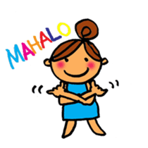 Ukulele Girl and P Nappuru kun sticker #4953219