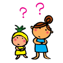 Ukulele Girl and P Nappuru kun sticker #4953227