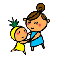 Ukulele Girl and P Nappuru kun sticker #4953241