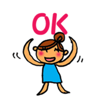 Ukulele Girl and P Nappuru kun sticker #4953245