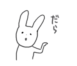 NOTOBEN USAGI sticker #4953355