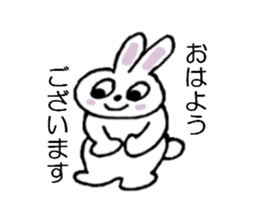 Moco is a rabbit sticker #4953526
