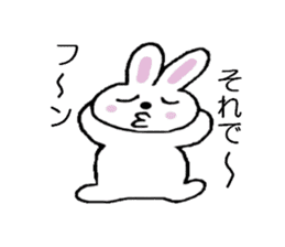 Moco is a rabbit sticker #4953550