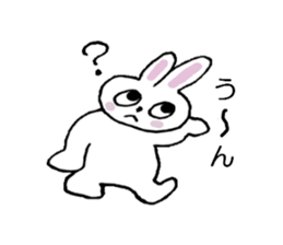 Moco is a rabbit sticker #4953563