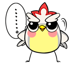 annoying chicken sticker #4954327