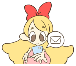 Daily life of the Ribbon girl sticker #4954542