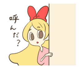 Daily life of the Ribbon girl sticker #4954549