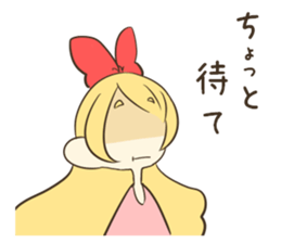 Daily life of the Ribbon girl sticker #4954553
