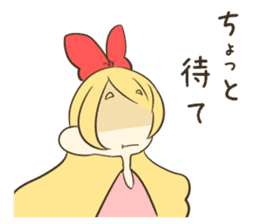 Daily life of the Ribbon girl sticker #4954553