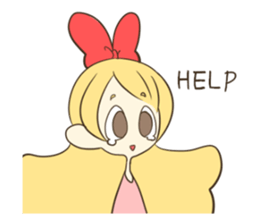 Daily life of the Ribbon girl sticker #4954556