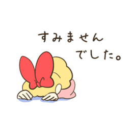 Daily life of the Ribbon girl sticker #4954557