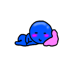 blueblue man"3"The Japanese version sticker #4954831