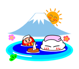 Happy new year of kumomo. sticker #4954925