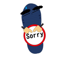 Slippers sticker #4955101