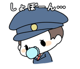 Baby police sticker #4955836