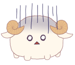 Cotton Candy Ram sticker #4956171