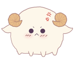 Cotton Candy Ram sticker #4956182