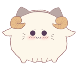 Cotton Candy Ram sticker #4956186