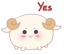 Cotton Candy Ram sticker #4956188