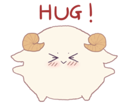 Cotton Candy Ram sticker #4956204