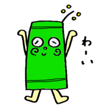 ghost Bamboo sticker #4956237