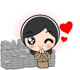 Lovely officer sticker #4956273