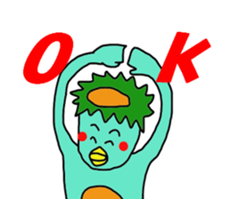 Daily kappa momo sticker #4956886