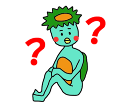 Daily kappa momo sticker #4956889