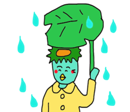 Daily kappa momo sticker #4956893