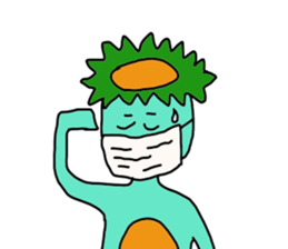 Daily kappa momo sticker #4956894