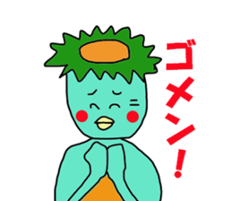 Daily kappa momo sticker #4956896