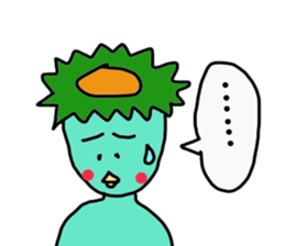 Daily kappa momo sticker #4956897