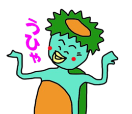 Daily kappa momo sticker #4956900