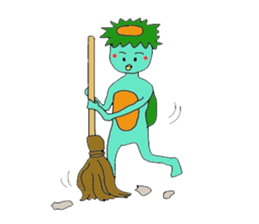 Daily kappa momo sticker #4956902