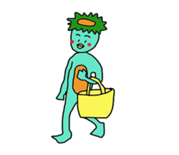 Daily kappa momo sticker #4956903