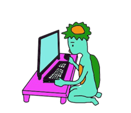 Daily kappa momo sticker #4956904