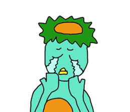 Daily kappa momo sticker #4956909