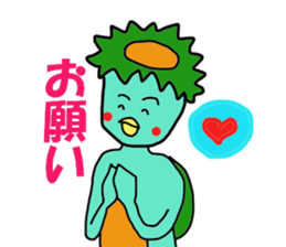 Daily kappa momo sticker #4956915