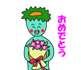 Daily kappa momo sticker #4956916