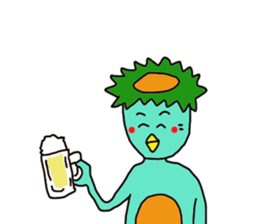 Daily kappa momo sticker #4956917