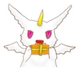 Rabbit dragon sticker #4957646