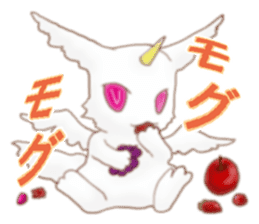 Rabbit dragon sticker #4957653