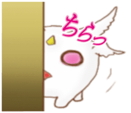 Rabbit dragon sticker #4957655