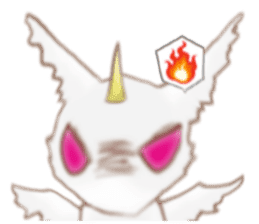 Rabbit dragon sticker #4957661