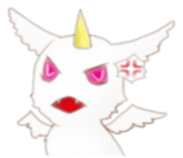 Rabbit dragon sticker #4957662