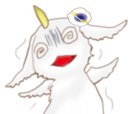 Rabbit dragon sticker #4957668