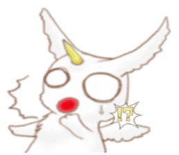 Rabbit dragon sticker #4957673