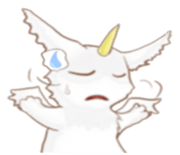 Rabbit dragon sticker #4957676